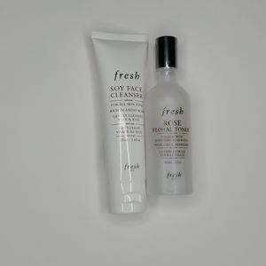 Fresh Cleanser and Toner.
